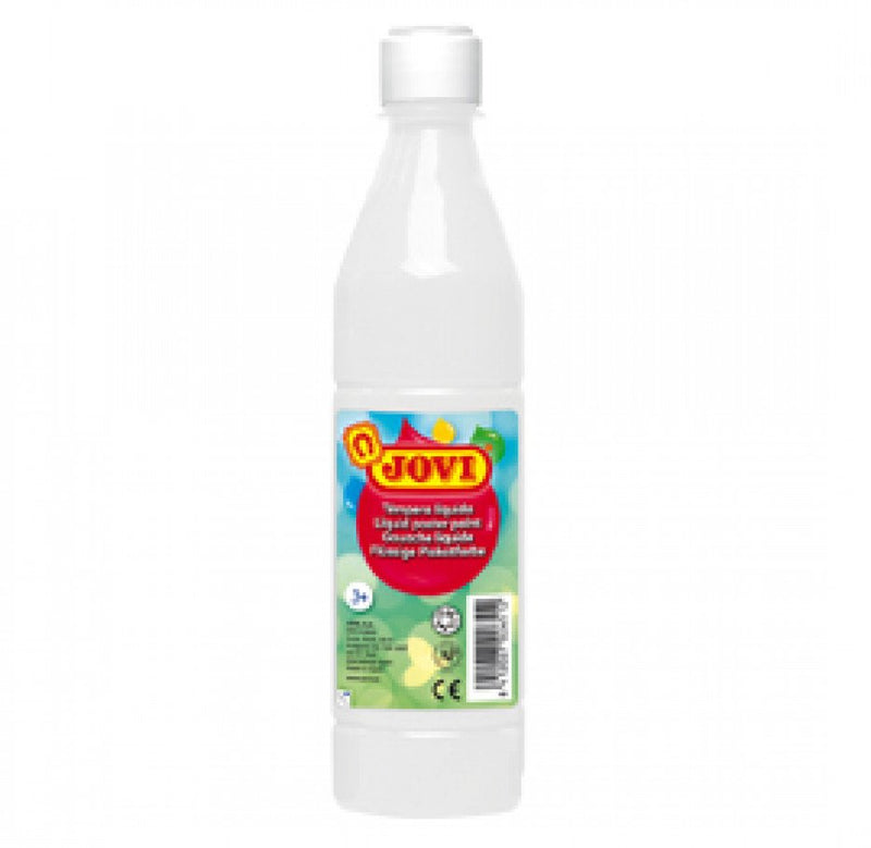 Jovi Témpera Líquida School Bottle 500ML White