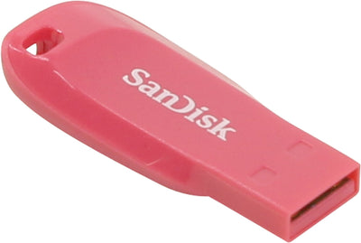 SanDisk USB Flash Drive 32GB Cruzer Blade USB 2.0 Pink Electrico — image 1