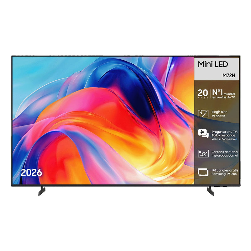 Samsung TV Mini LED M72H 43' Ultra HD 4K Smart TV Wi-Fi