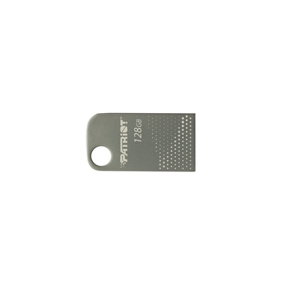 Patriot Flashdrive TAB300 128GB USB 3.2 120MB/S, Mini, Aluminiowy, Srebrny — image 1