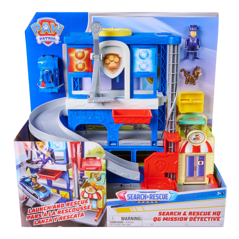 Spin Master Paw Patrol Search & Rescue - Set Of Cuartel General Pup Squad, Construcción Juegos 6074775