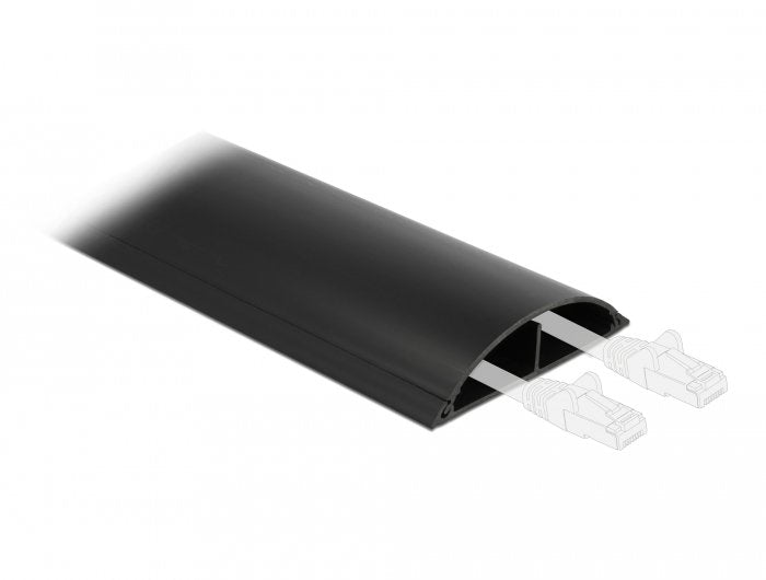 Delock Canaleta Cables Self-adhesive 119 X 26MM - Length 1M Black