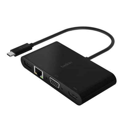 Belkin AVC004BTBK Hub Interfaz USB 3.2 Gen 1 (3.1 Gen 1) Type-c Black — image 1