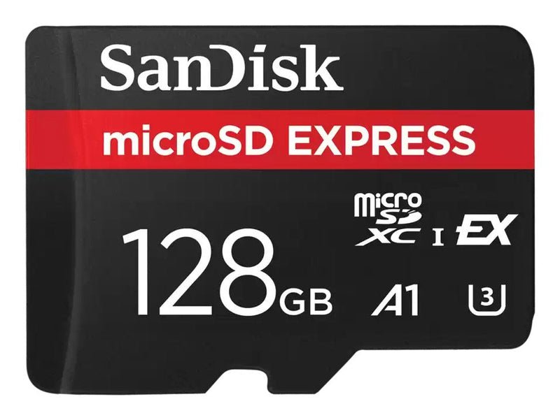 SanDisk Express Memory Card Flash 128GB Microsdxc Uhs-i
