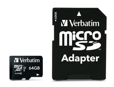 Verbatim microSD 64GB Pro CLASS10 Sdxc UHS-1 — image 1