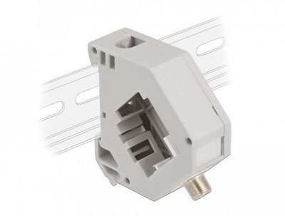 Delock Adapter Carril Din With Keystone F Connector Female a F Connector Female — image 1