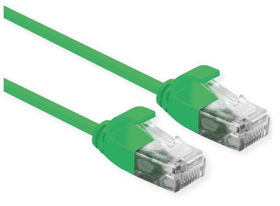 Roline UTP Datacenter Network Cable CAT.6A (class Ea), Lsoh, Slim, Grn, 2M — image 1