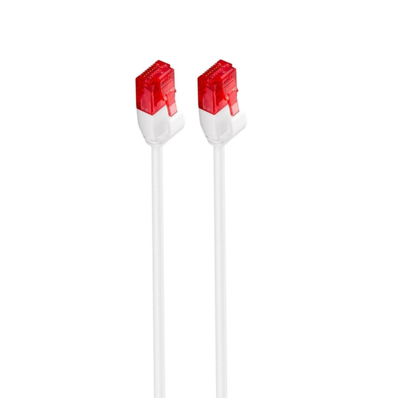 Ewent Cable Network Slim CAT.6 U/UTP AWG30/7, Cu, 2,0MT White Slim Network Cable CAT.6 U/UTP Slim 2.0M