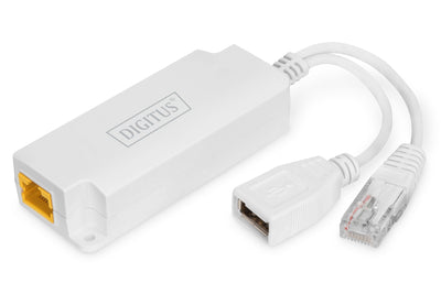 Digitus Divisor USB-A 5V PoE White 10/100Mbps DN-95208 — image 1