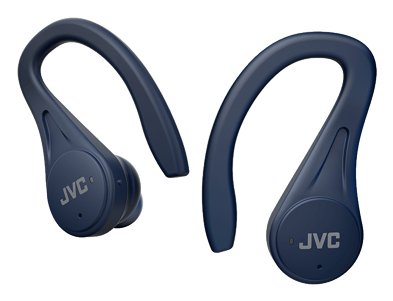 JVC Headphones HA-EC25T True Wireless Stereo (tws) Hook Oreja Deportes Bluetooth Blue — image 1