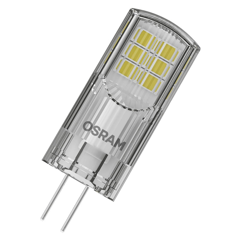 Osram LED Pin 12V Clear 28 Non-dim 2.2W 827 G4 Bulb