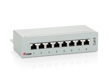 Equip 227369 Patchpanel 8x RJ45 CAT.6 Desk 10 Maleta