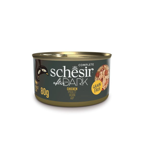 Comida Húmeda Gatos Schesir After Dark Chicken In Broth 80G
