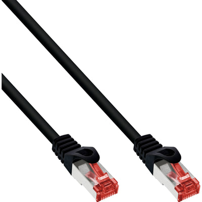 Inline Network Cable S/FTP Pimf CAT.6 250MHZ Pvc Cobre Black 25M — image 1