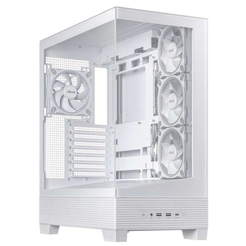 ASUS PC Case A31 Plus Tg ARGB White