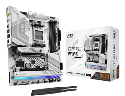 Asrock Motherboard X870 Pro Rs Wi-Fi AM5 ATX DDR5 Retail — image 1