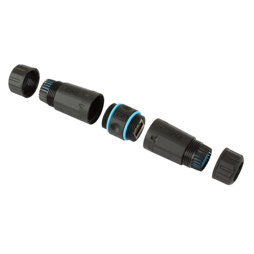 Techly Iwp-md C6-IP68T Cambiador Género Cable RJ-45 Black — image 1