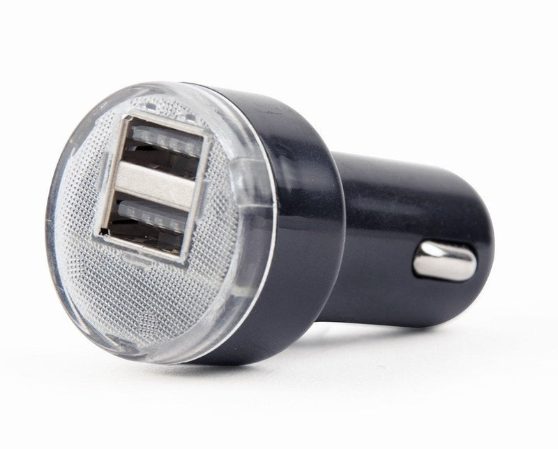 Gembird Charger Car USB 2 Ports 2,1A, Black