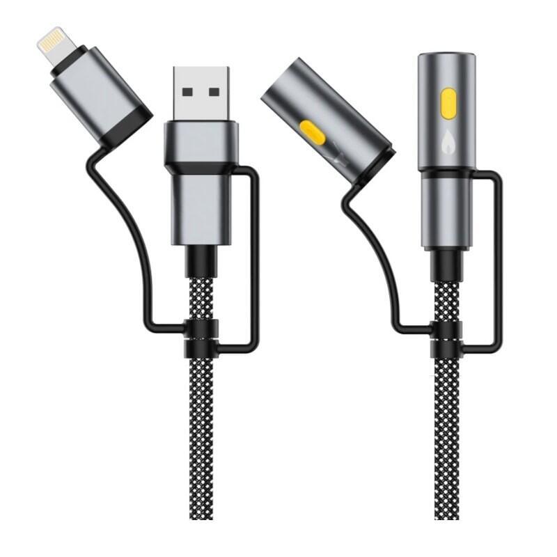 Cable Ultra-resistente Charging Fast 6 1 240W USB-C/a/Lightning