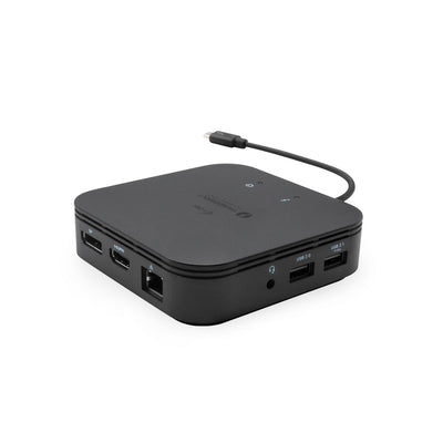 I-tec Thunderbolt 3 Travel Dock Dual 4K Display 1X DP 1x HDMI 1X Glan 1x USB 3.1 GEN2 1x USB 2.0 1X Audio/Mic  — image 1