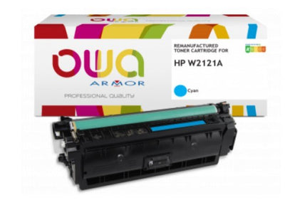 Owa Toner Compatible With HP W2121A/ 212A Cyan (4.500 S.) — image 1