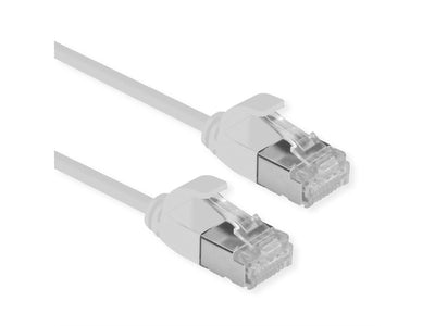 Roline U FTP Datacenter Network Cable CAT.6A (class Ea), Lsoh, Slim, Grey 0,3M — image 1