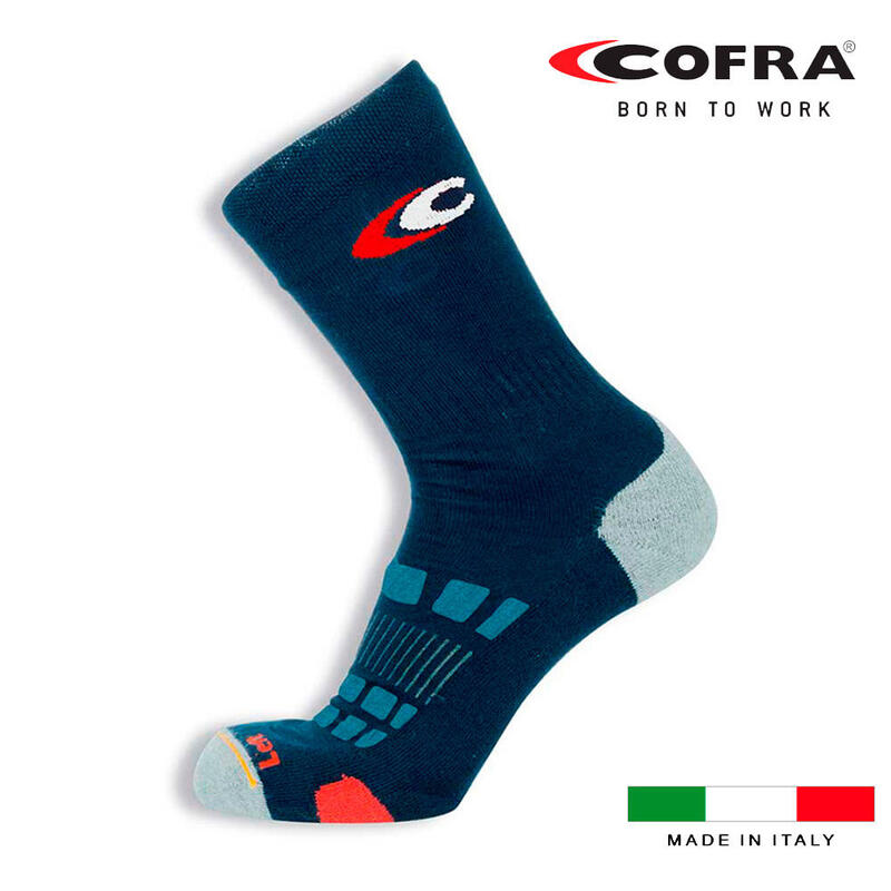 Cofra Calcetin Top Summer Azul L (45-47)