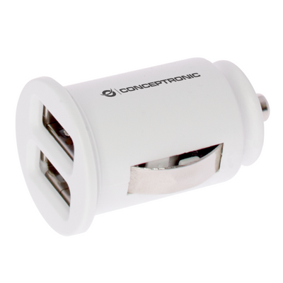 Charger 2x USB POWER2GO Car White Pack 5 — image 1
