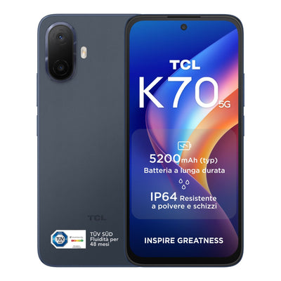 Tcl Smartphone K70 5G 4RAM 128GB Stardust Blue — image 1