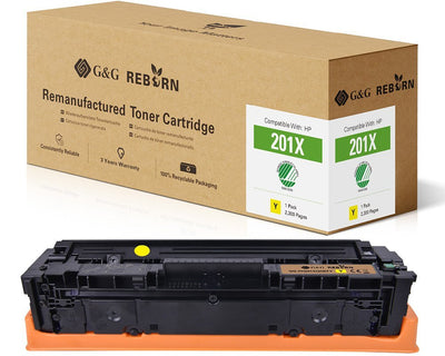 G&g Toner Reborn-compatible With HP 201X, CF402X — image 1