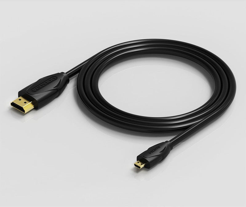Vention HDMI Cable VAA-D03-B200 HDMI Male Micro HDMI Male 2M Black