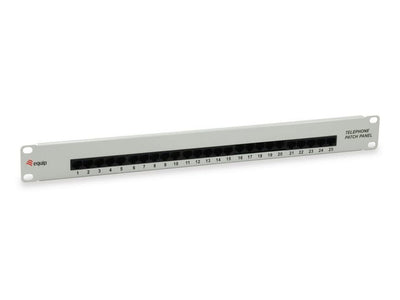 Equip Patchpanel 25x RJ45 CAT3 19 1HE ISDN Grey Claro — image 1