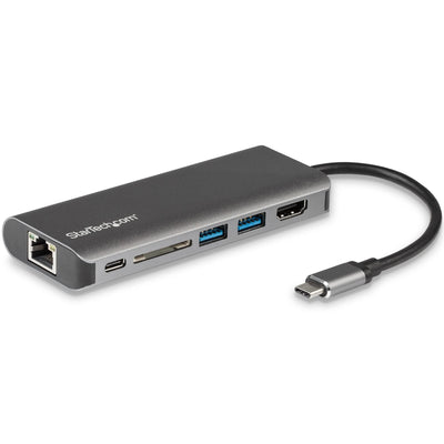 StarTech.com Docking Station Computers Laptops USB-C Replicador Ports USB Type-c HDMI Network Ethernet Reader  — image 1