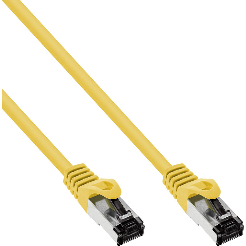 Inline Network Cable S/FTP Pimf CAT.8.1 Libre Halógenos 2000MHZ Yellow 0,5M