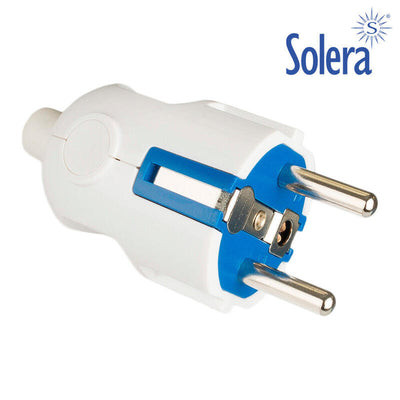 Solera Plug 2P + T 16A 250V White — image 1