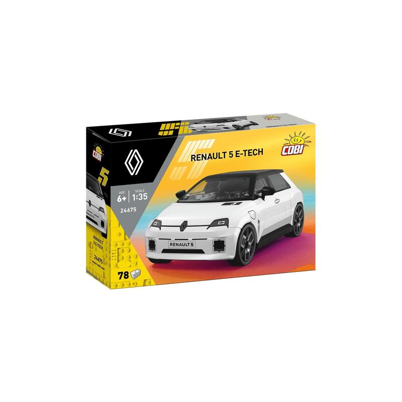 Cobi Renault 5 E-tech White Massstab 1:35) Cobi-24675