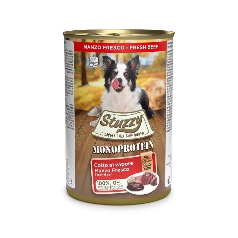 Comida Húmeda Perros Stuzzy Monoprotein Beef 400G