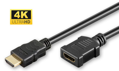 Microconnect HDM191905FV2.0 HDMI Cable 0,5M HDMI Type a Standard Black — image 1