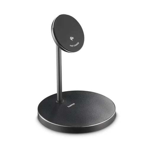 Hama Charger Wireless 00201737 Dispositivo Mobile Phone Headphones Smartphone Black USB Charging Fast Indoor — image 1
