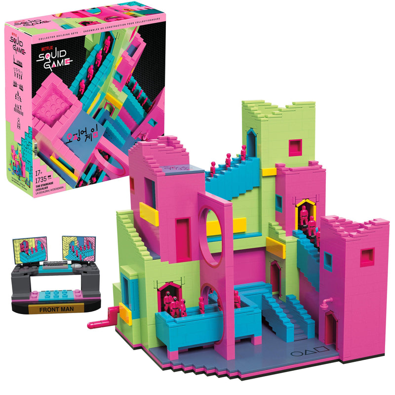 Mattel Mega Showcase Squid Game Set, Toy Construcción HYL45