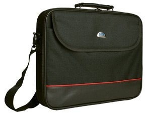 Pedea Notebook-bolsa Trendline Up To 39,6CM (15,6) Black/Red Wasserabweisendes Nylon, Gepolsterter Rahmen