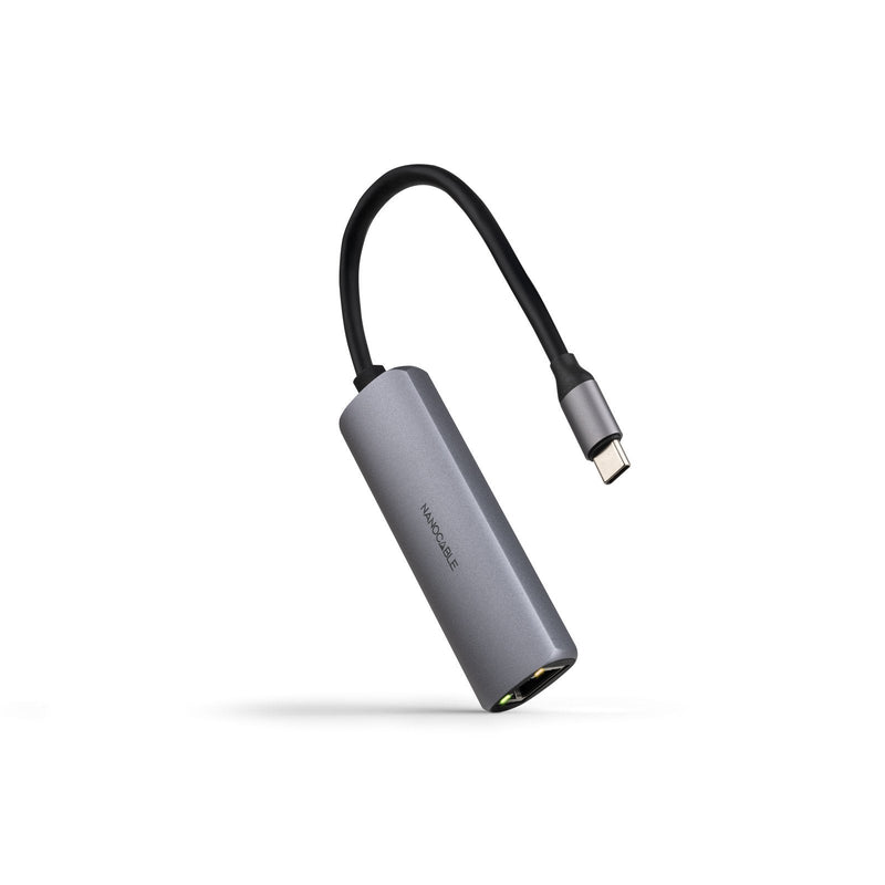 Nanocable Hub USB Type-c 3.1 10.16.4603 1x USB Type-c Pd 1x RJ45 Grey