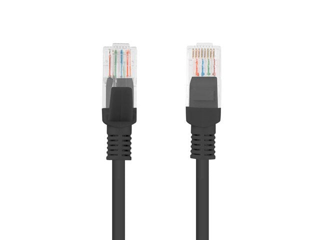 Lanberg Network Cable PCU5-10CC-2000-BK, RJ45,UTP, CAT.5E,20M, Negro