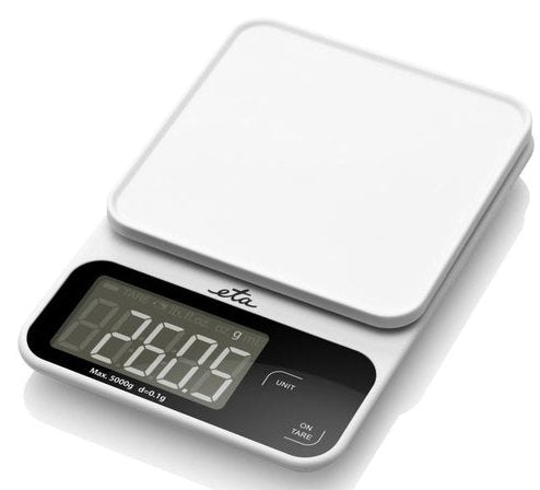 Eta Scale Popi White Encimera Rectángulo Electrónica Kitchen