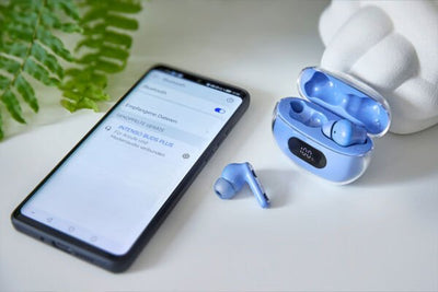 Intenso Headphones Buds Plus T315AE, Blue 3720315 — image 1