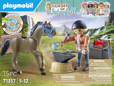 Playmobil 71357 Caballos Cascada Herrador Ben & Aquiles — image 1