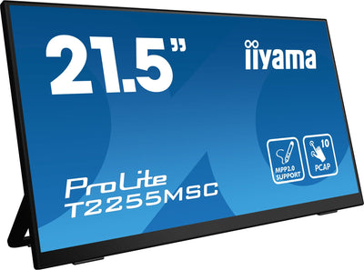 Iiyama Monitor 54.5CM 21,5 T2255MSC-B1 16:9M-TOUCH HDMI + USB IPS Retail — image 1