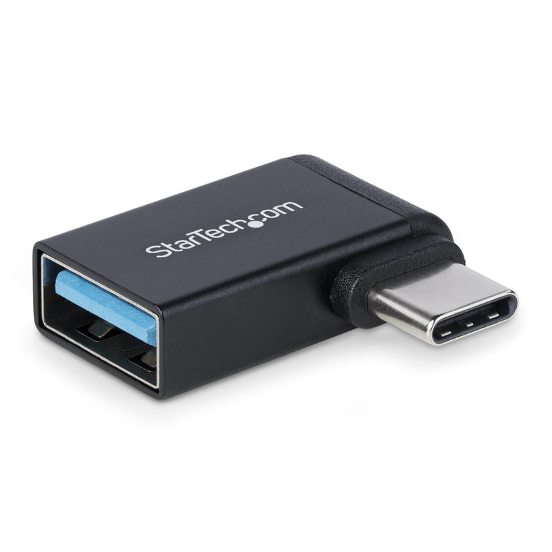 Angled USB-C To USB-A Adapter Cabl USB 5Gbps Compact Metal Housing