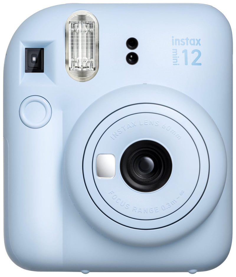 Fujifilm Instax Mini 12 Pastel Blue Camera Instant - Size Imagen 62X46MM - Flash Auto - Exposicion Automatica
