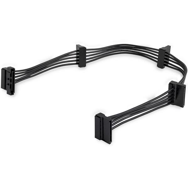 StarTech Cable Bifurcador Divisor 4XRECEPTACULO Female SATA,1 X Male SATA,4 X Female SATA 40CM